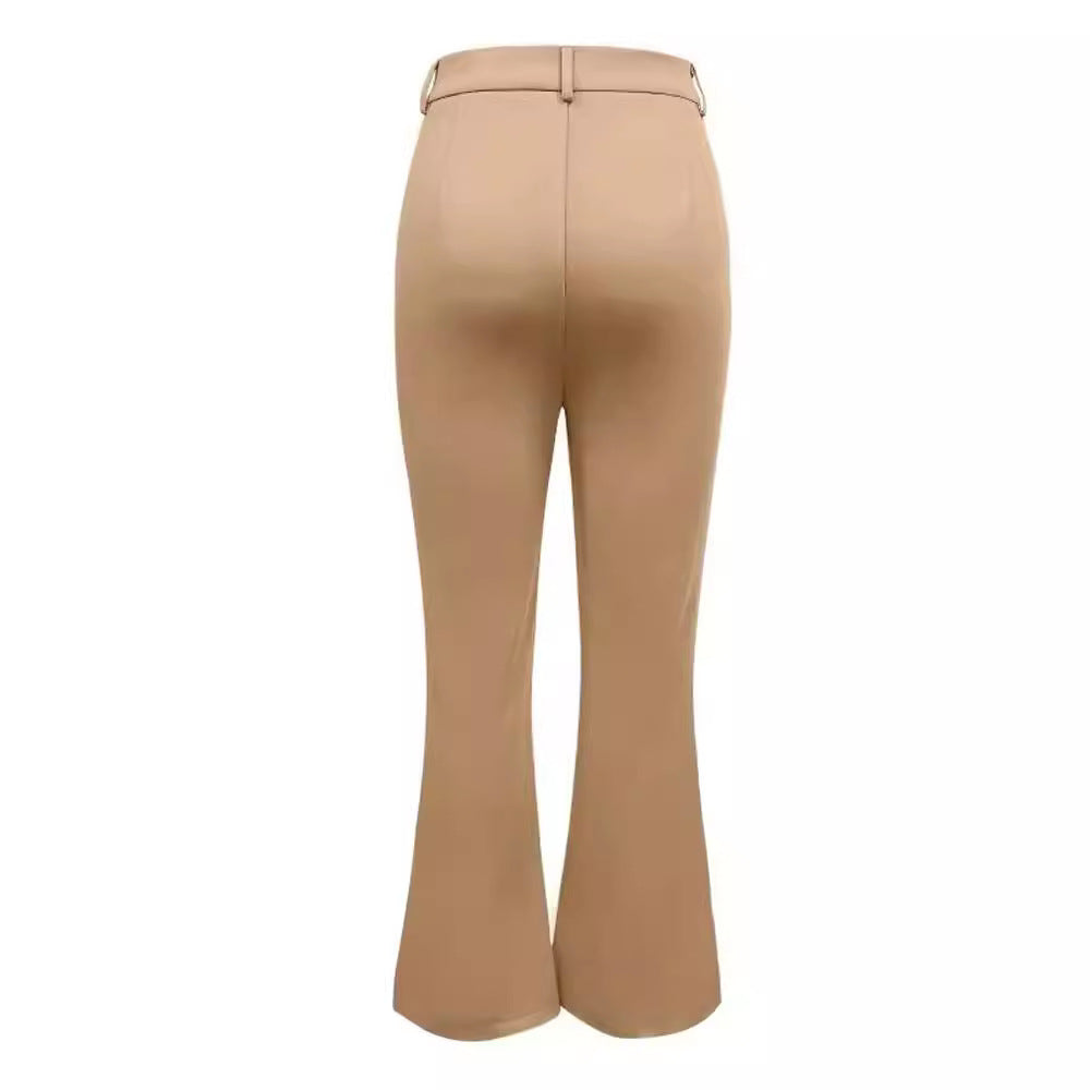 Kvinnor Byxor Utskjutna Hållbart Tyg 5