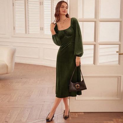 A-Linjekjol med Oregelbunden Stil i Högkvalitativt Tyg för Dam – Elegant och Bekväm Passform 5