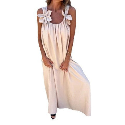 Dam Spetsmodeklänning Elegant Spaghetti Band Polyester-6