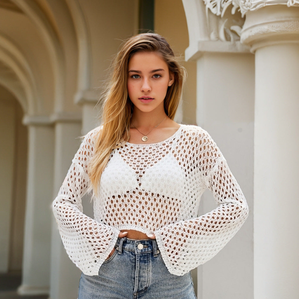 Variant image for Dam Topp Festtoppar Vit med Stjärna Lätt Bomull-1