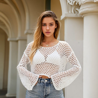 Variant image for Dam Topp Festtoppar Vit med Stjärna Lätt Bomull-1