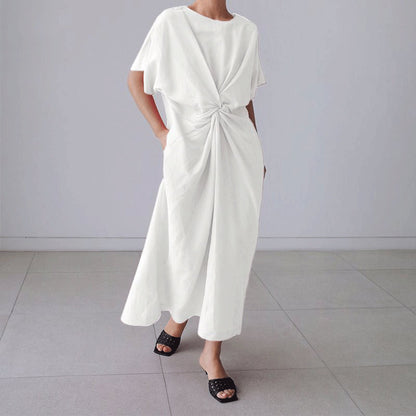 Variant image for Dam Kjol Asymmetrisk Lös Snitt Bomull-9