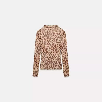 Dam Top Batikmönster Hållbart Material 3