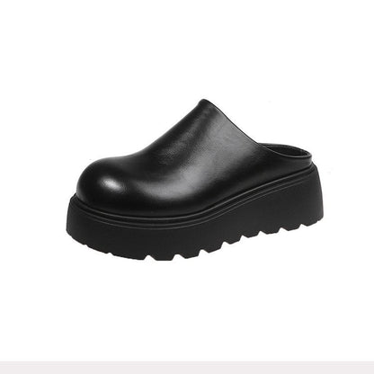 Variant image for Dam Träskor Hög Platå Syntetiskt Läder-1