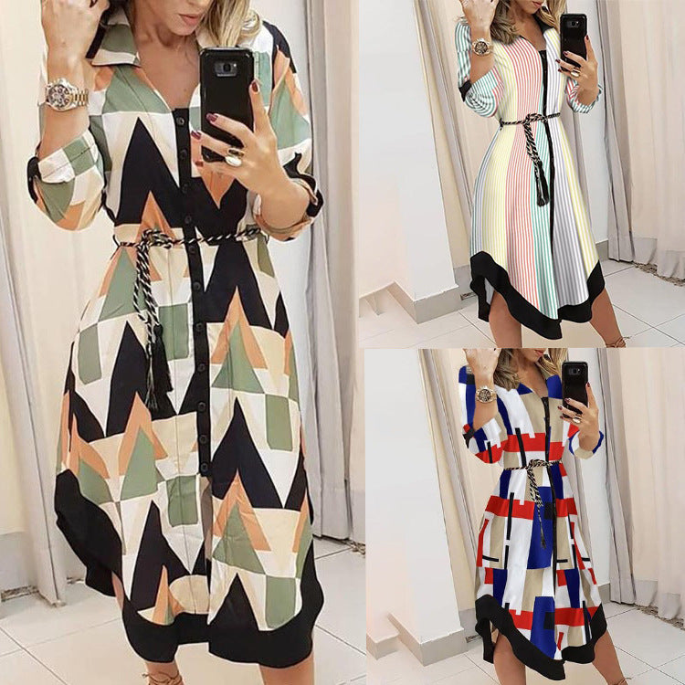 Dam Oregelbunden Klänning Fyrkantig Halsringning Polyester Elegant 2