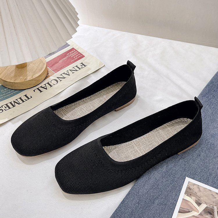 Bequeme Ballerina Schuhe für Frauen – Atmungsaktives Material, Flexible Sohle, Elegantes Design, Größe 36-41 8