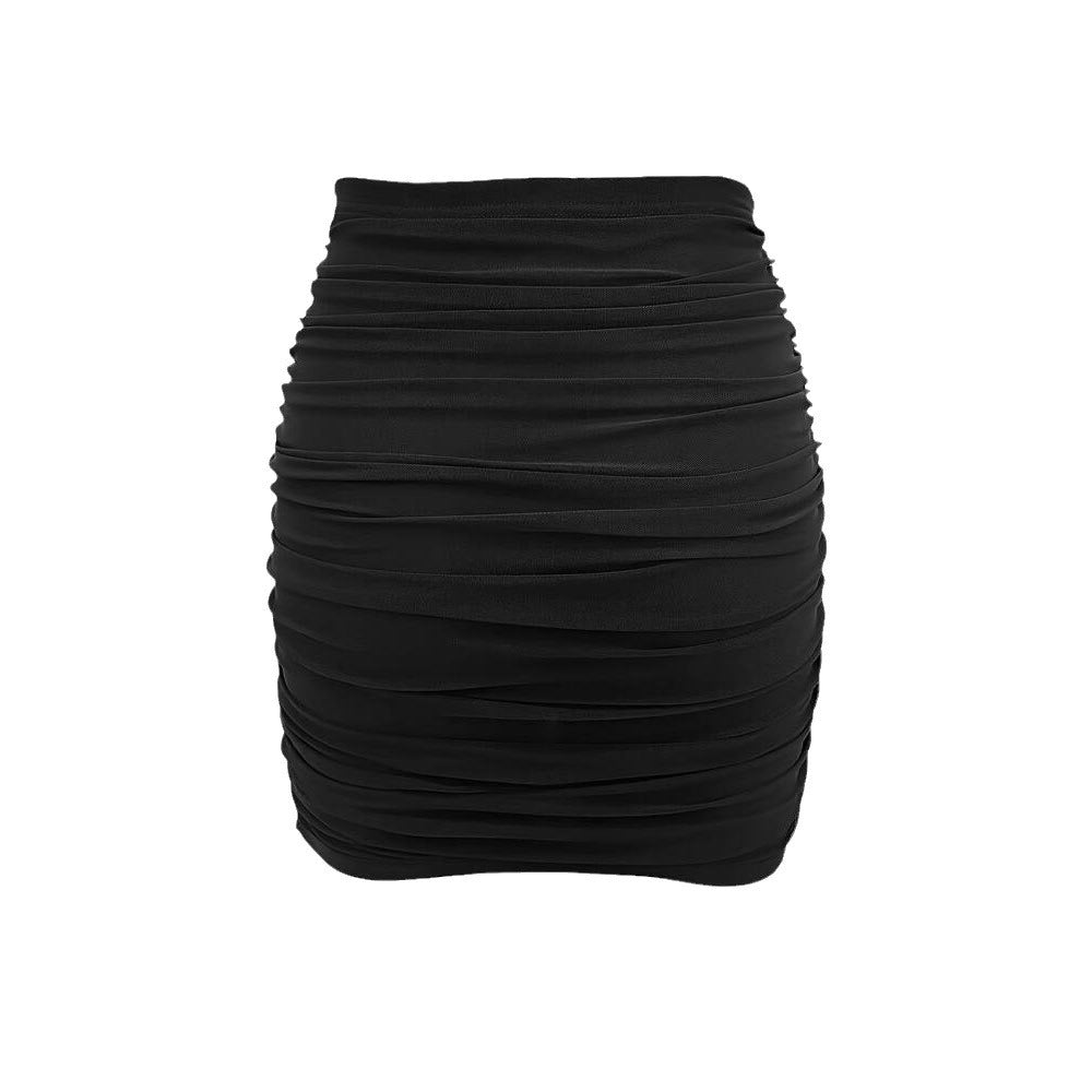Damenrock mit Figurformendem Schnitt und Vikungsdetails aus Stretchstoff – Ideal für Alltag und Festlichkeiten 6