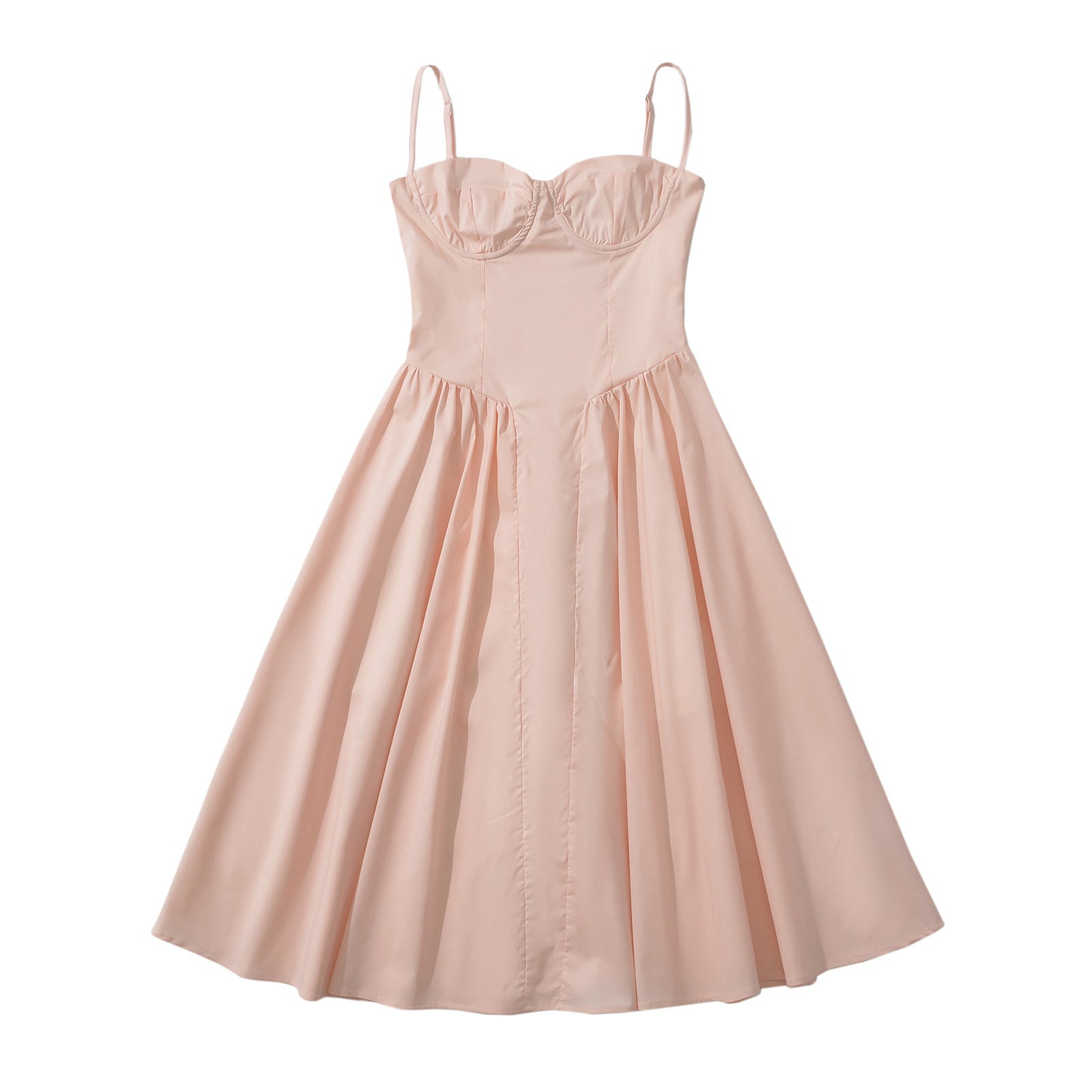 Dam Cocktailklänning Draperad med Ruffles för Bröllop och Fest 7