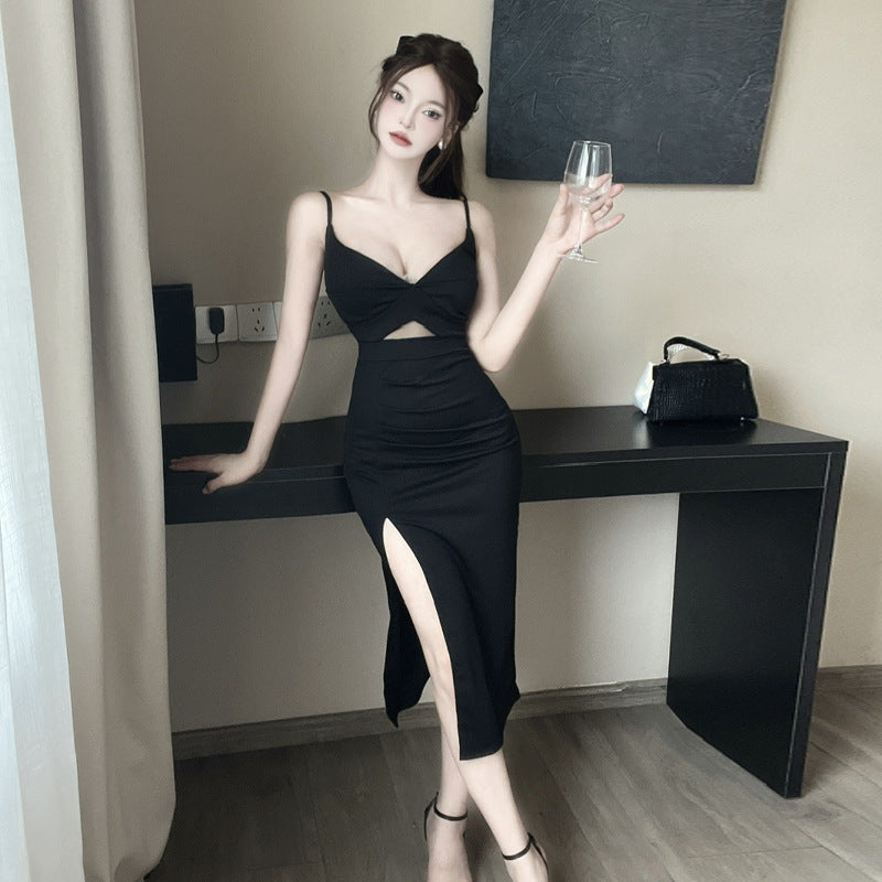 Camisole Klänning för Dam med V-ringning och Spagettiband – Fina och Eleganta Damklänningar i Polyester 3