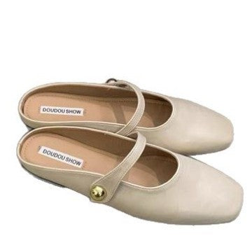 Dam Slingback Pumps i Metallisk Stil med Justerbar Design – Elegant Spetsig Form för Mångsidiga Tillfällen 6