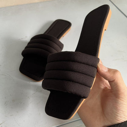 Kvinnor Mulor Vadderade Remmar Minimalistisk Design Hållbart Material-5