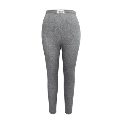 Kvinnor Leggings Hög Midja Andningsbart Stretchmaterial 5
