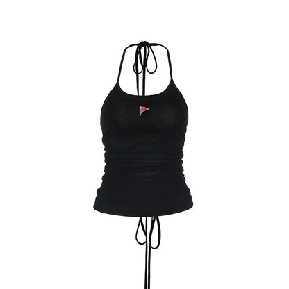 Kvinnors Sportig Top Justerbara Spaghettirem Andningsbart Material-6