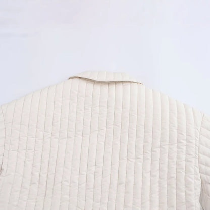 Damjacka Bomberjacka Mjuk Bomull Med Dragkedja-4