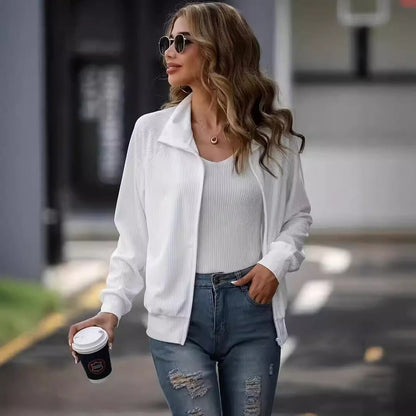 Kvinnors Zip Klänning Elegant Polyester Spandex-2