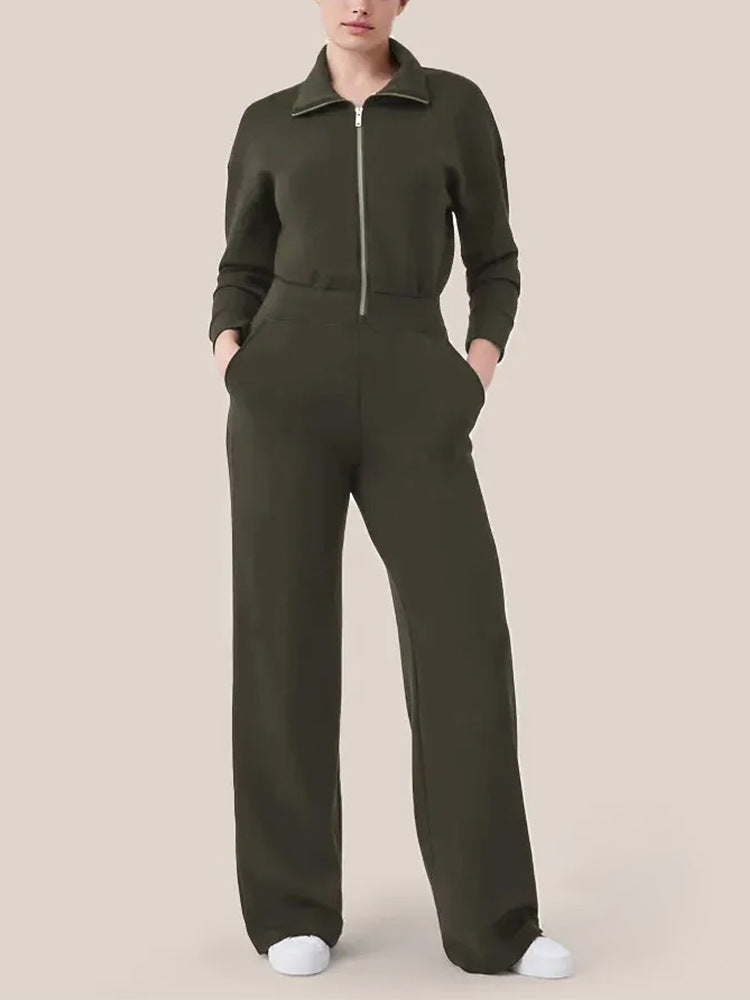Variant image for Dam Jumpsuit Långa Ärmar Bomull Spandex Nio-Cut-25