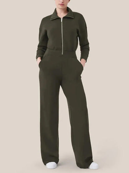 Variant image for Dam Jumpsuit Långa Ärmar Bomull Spandex Nio-Cut-25