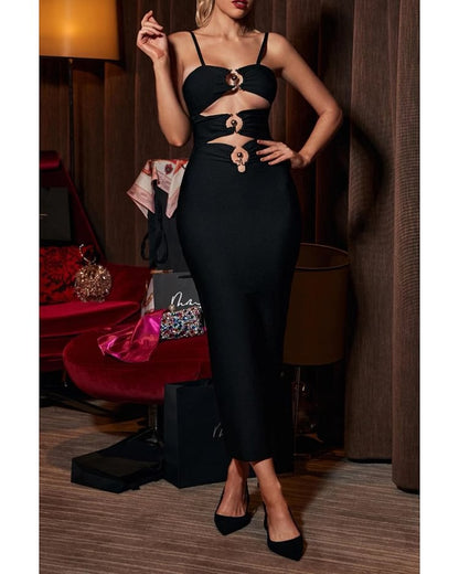 Fina Dam Klänningar A-Line V-Neck Ärmlös Spandex 2