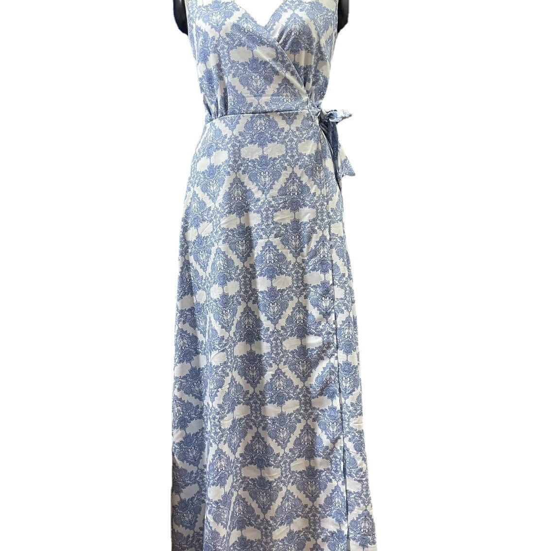 Dam Maxi Klänning Blommig Midi Polyester Fina Dam Klänningar-5