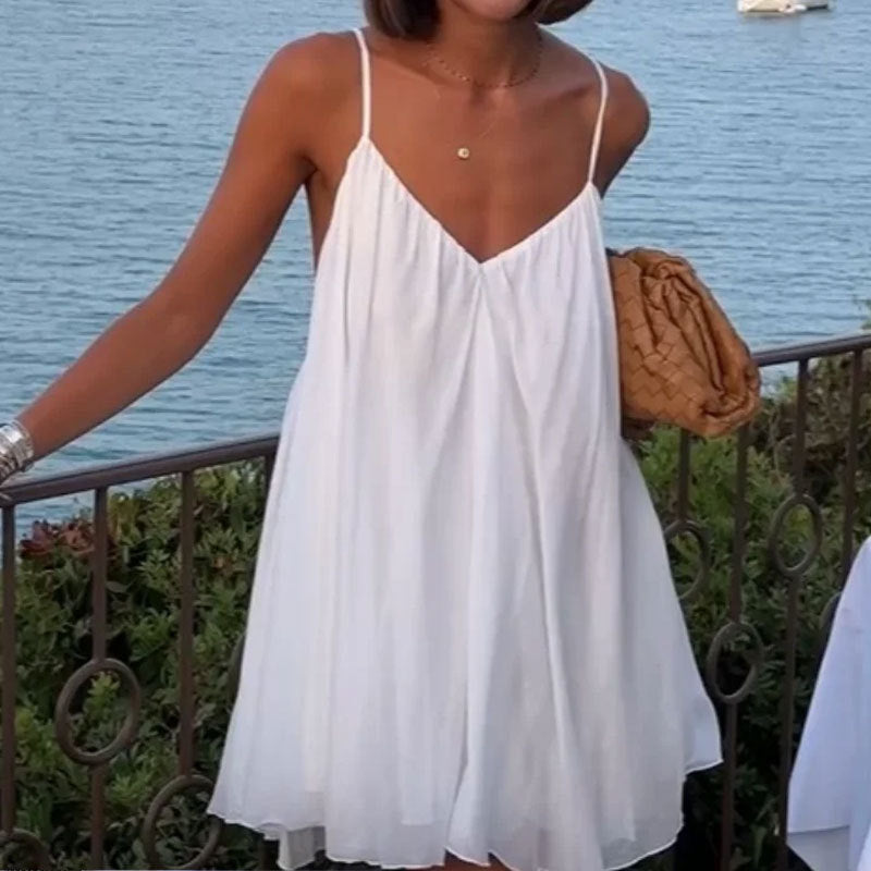 Variant image for Dam Maxiklänning Spaghetti Band Lätt Polyester-1