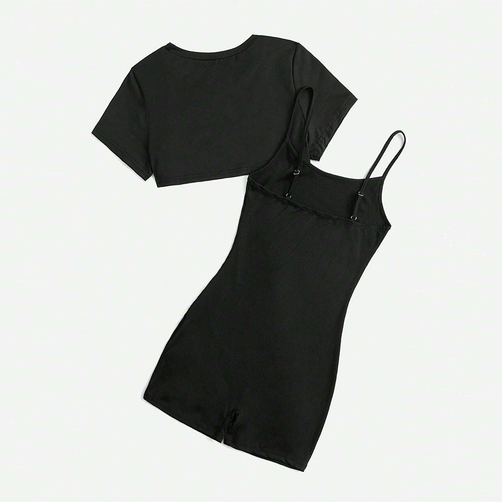 Kvinnor Korta Byxor Bodycon Minimalistisk Polyester Slim Fit-4