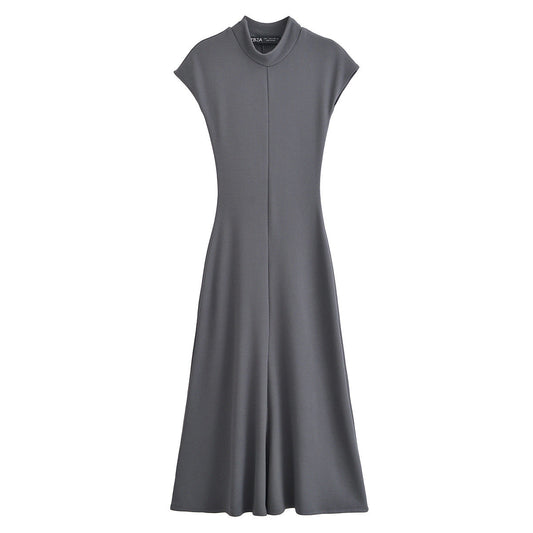 Maxiklänning Dam Ärmlös A-linjeformad Polyester 1