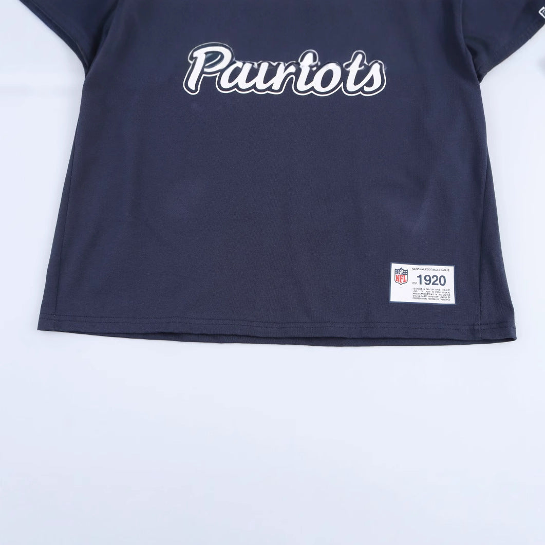 Herr T-shirt V-ringning Löst Snitt Andningsbart Material 4