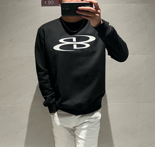 Dam Tröja Cirkulär Geometriska Mönster Bomull och Polyester-1