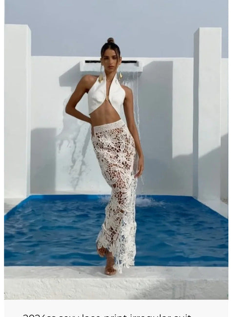 Kvinna A-Line Klänning V-ringning Polyester-1