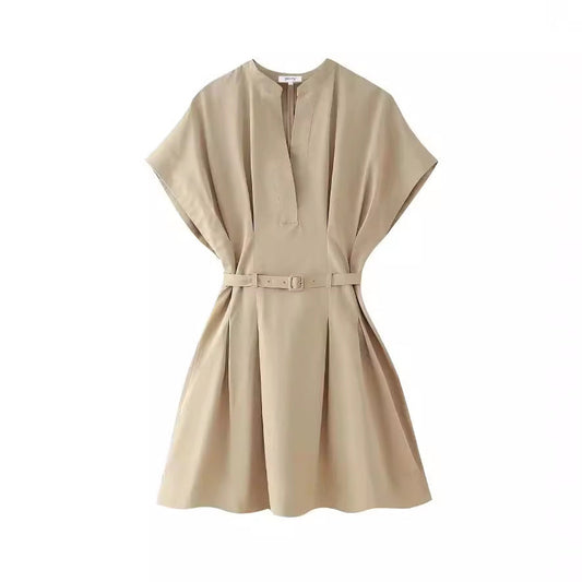 Dam A-Linjeformad Kjol Högkvalitativt Tyg-1