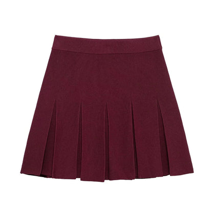 Variant image for Matchande Set Dam Cardigan Hög Midja Kjol 100% Polyester-4