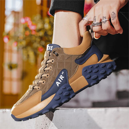 Herrskor Promenadskor med Ortopedisk Design i Hållbart Material-4