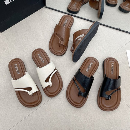 Dam Sandaler Tåavskiljare Vadderad Fotbädd Elegant Remdesign 5