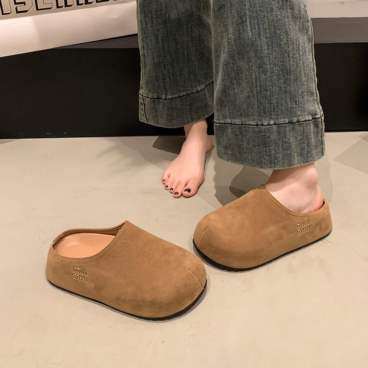 Dam Träskor Komfort Elegant Övre Material Vadderad Innersula 3