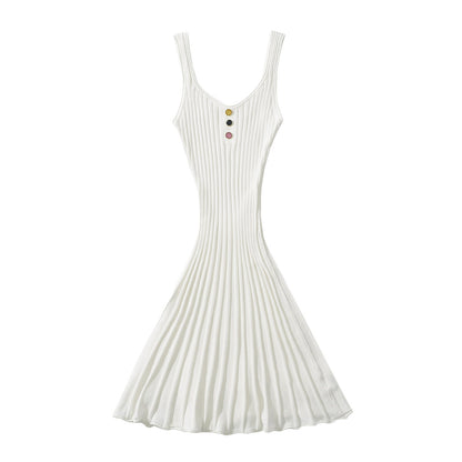 Fina Dam Klänningar Veckad V-hals Jersey 1