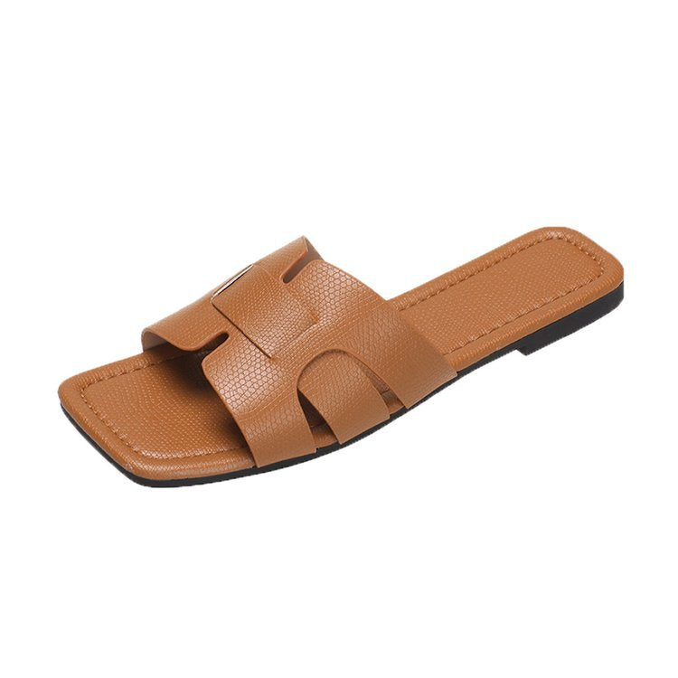 Dam Sandaler Tvärdesign Glänsande Syntetiskt Material 11