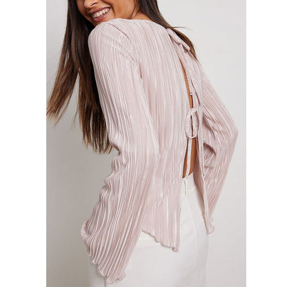 Kvinnors Fodertröja Monokrom Polyester-2