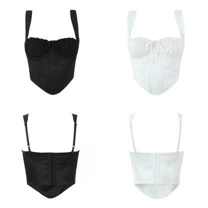 Dam Bustier Top i Mjuk Bomull med Stöd – Normal Passform, Elegant Design, Perfekt för Vardag och Fest 2