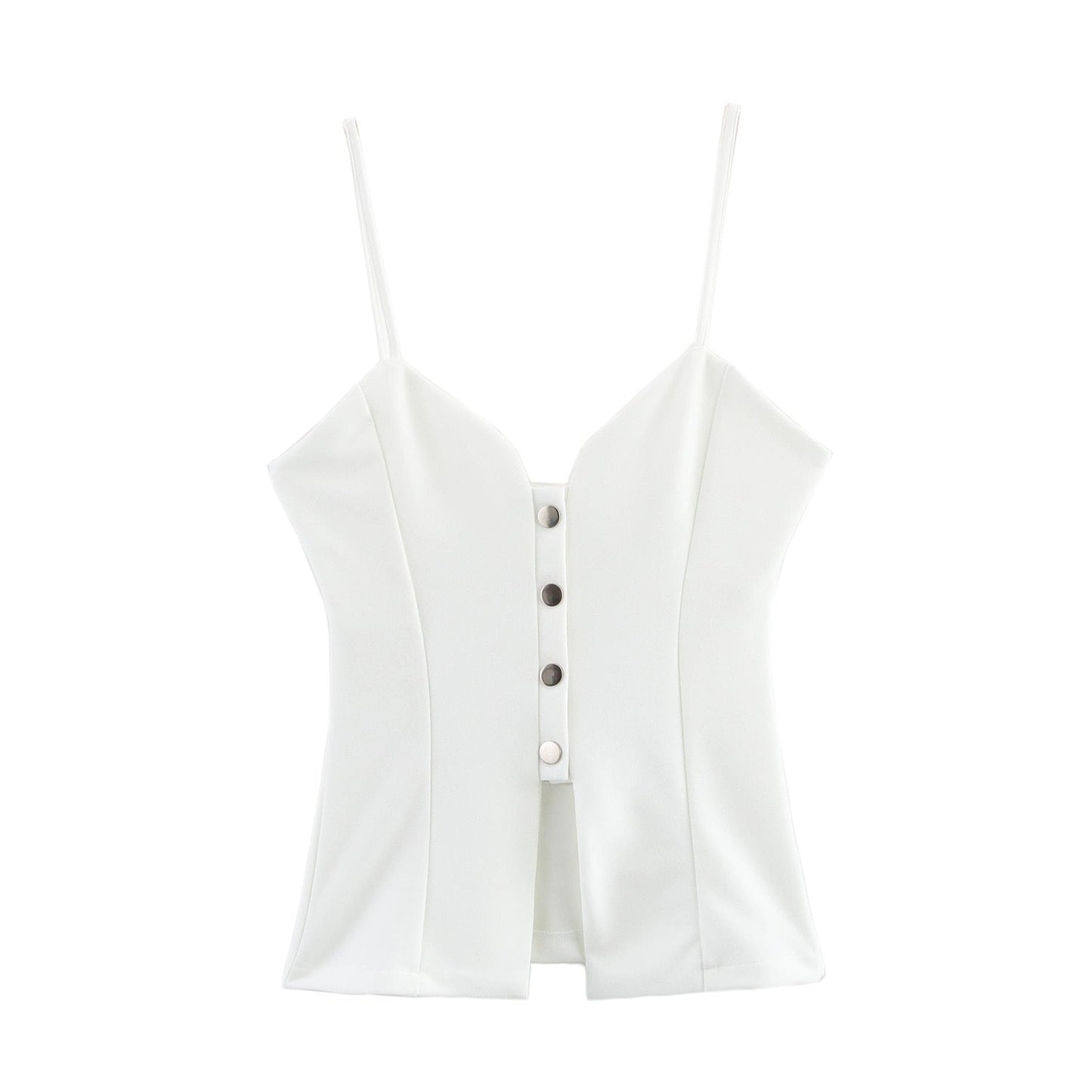 Dam Topp Justerbara Bärare Elegant Mjukt Tyg 1