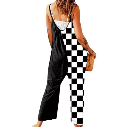 Kvinna Lång Klänning Veckad Chiffong Löst Sittande-5