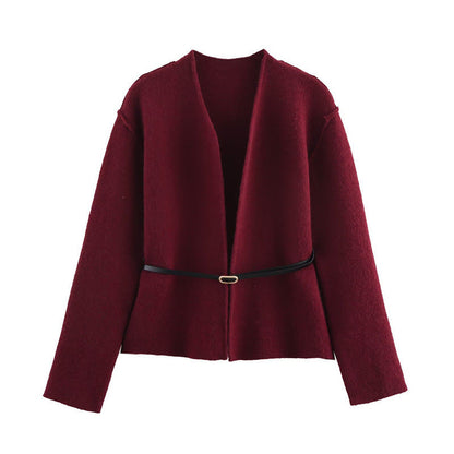 Variant image for Dam Tröja Mönstrad Rund Hals Långärmad Polyester-1