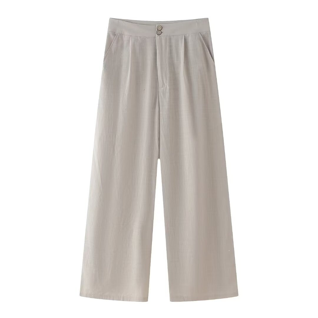 Variant image for Kvinnors Byxor Set Loop Stil Långärmad Högkvalitativt Tyg-5