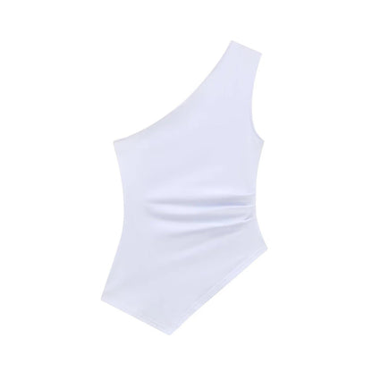 Asymmetrisk Bikini Set för Kvinnor – Mjuk och Elastisk Baduppsättning, Snabbtorkande, Bekväm Passform, S-L 6