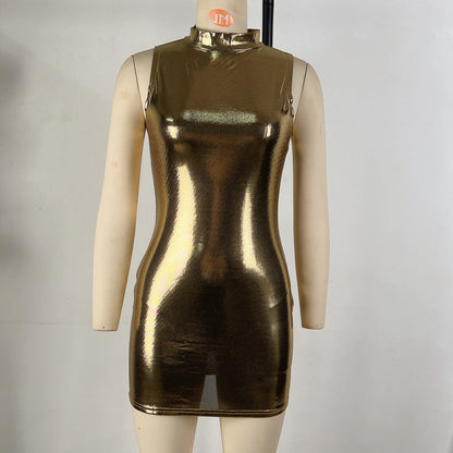 Variant image for Kvinnors Bodycon Klänning Hög Midja Polyester-7