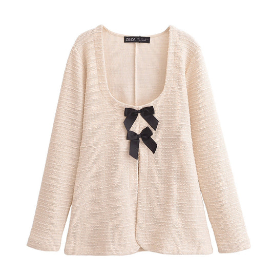 Kvinnors Cardigan Minimalistisk Andningsbar Mjuk 1