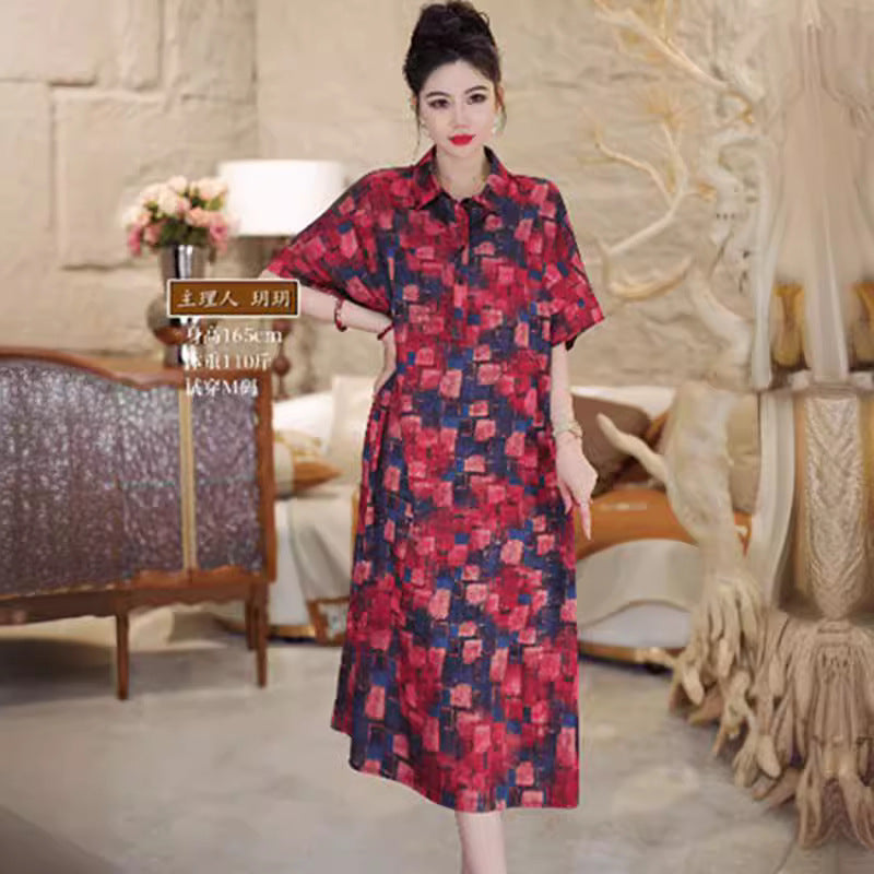 Damklänning A-Line Polyester för Eleganta Tillfällen-5