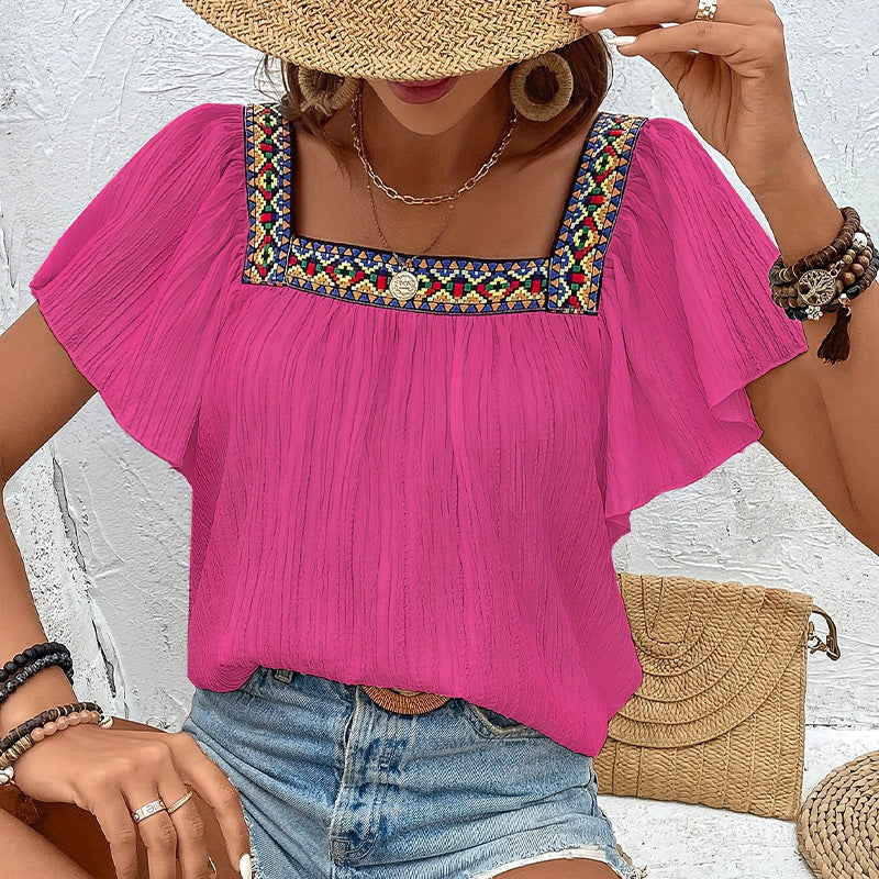 Variant image for Dam Kortärmad Skjorta Modern Polyester-13