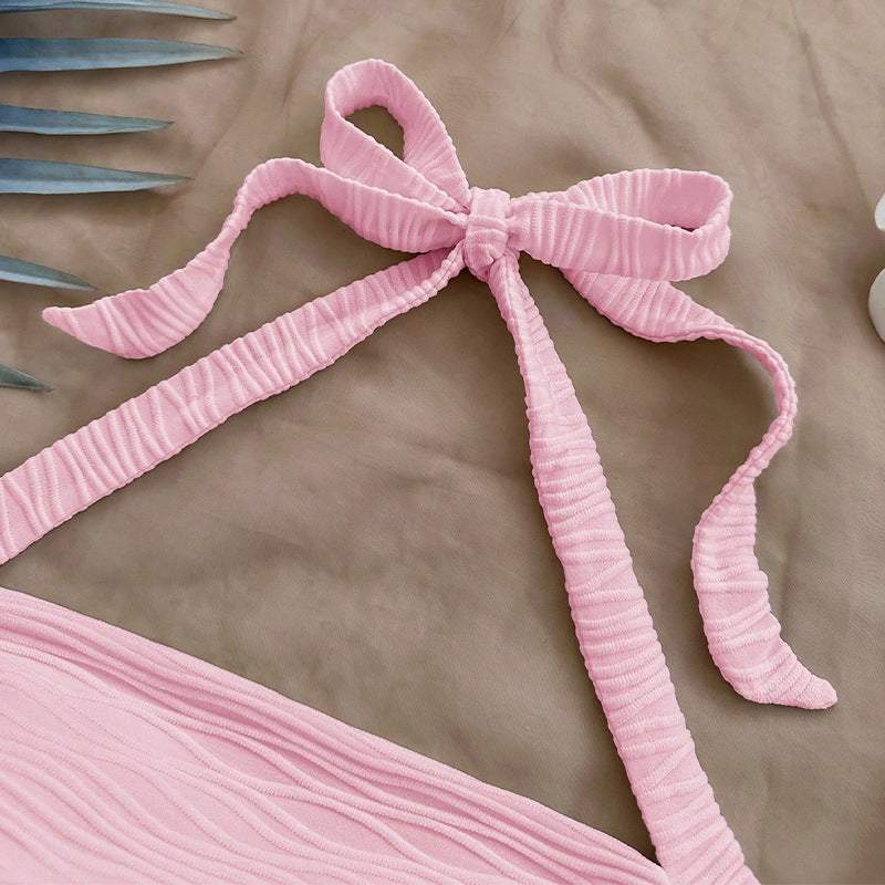 Dam Elegant Klänning Snörning Spandex Slim Fit-5