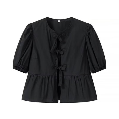 Variant image for Herr Kortärmad Skjorta Slim Fit 100% Bomull Enfärgad-4