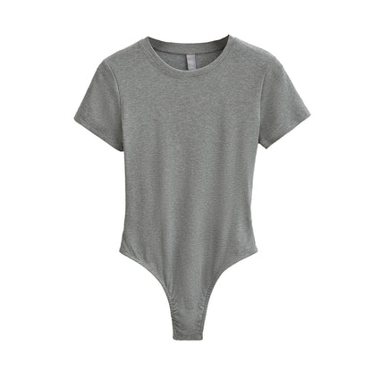 Variant image for Herr T-shirt Rund Hals Stretchig Smal Passform Kvalitets Tränings T-shirt-7